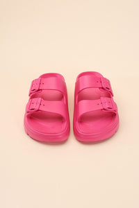 CAIRO-1 Buckle Strap Slides-Reef Love