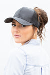 CC Glitter Messy Bun Hat Cap-Reef Love