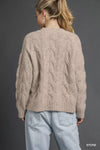 Cable Knit Cozy Sweater-Reef Love