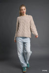 Cable Knit Cozy Sweater-Reef Love