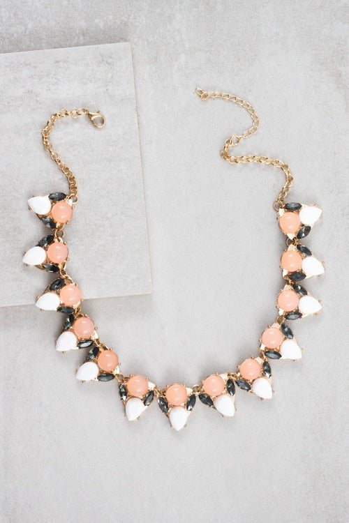 Calliope Collar Necklace | Blush-Lovoda-Reef Love