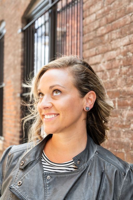 Shop Cat Studs - Black-Adorable black cat stud earrings made from lightweight acetate with hypoallergenic posts. Purr-fect for Halloween or year-round feline-inspired style.-available at Reef Love online boho-chic boutique