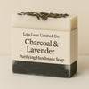 Charcoal & Lavender Purifying Handmade Soap