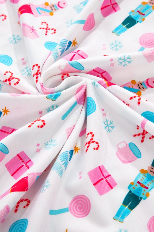 Christmas Nutcracker Top and Pants Pajama Set-Reef Love