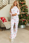 Christmas Nutcracker Top and Pants Pajama Set-Reef Love