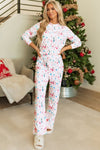 Christmas Nutcracker Top and Pants Pajama Set-Reef Love