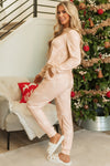 Christmas Tree Top and Pants Pajama Set-Reef Love