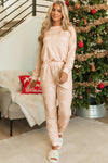Christmas Tree Top and Pants Pajama Set-Reef Love