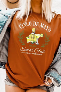 Cinco De Mayo Social Club Graphic Tee