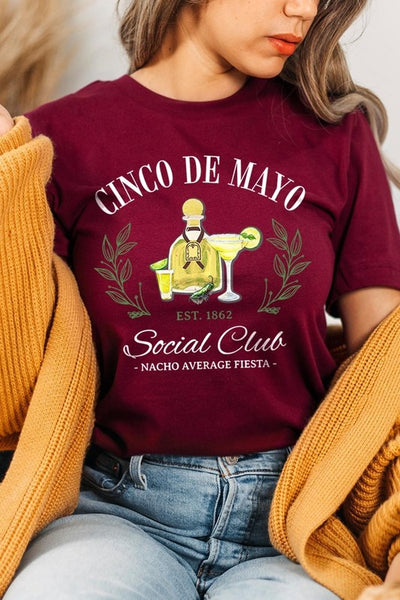 Cinco De Mayo Social Club Graphic Tee