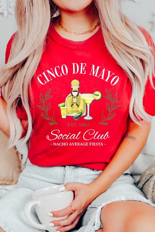 Cinco De Mayo Social Club Graphic Tee