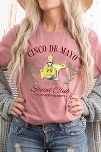 Cinco De Mayo Social Club Graphic Tee