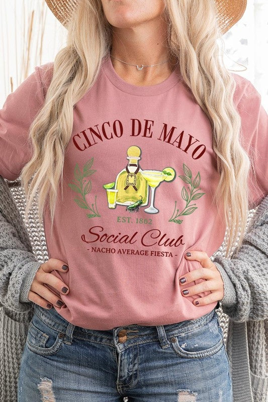 Cinco De Mayo Social Club Graphic Tee