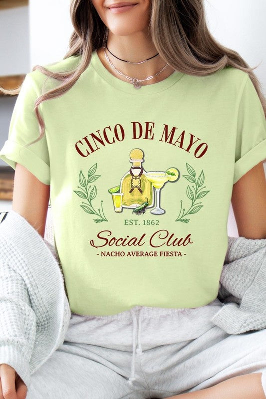 Cinco De Mayo Social Club Graphic Tee