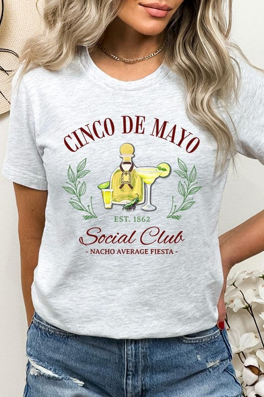 Cinco De Mayo Social Club Graphic Tee