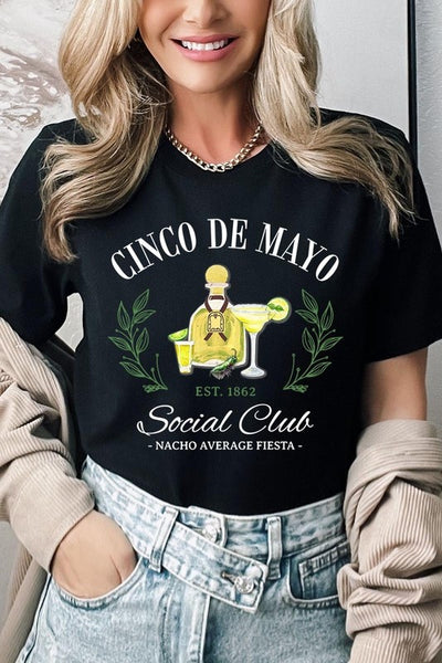 Cinco De Mayo Social Club Graphic Tee