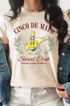 Cinco De Mayo Social Club Graphic Tee
