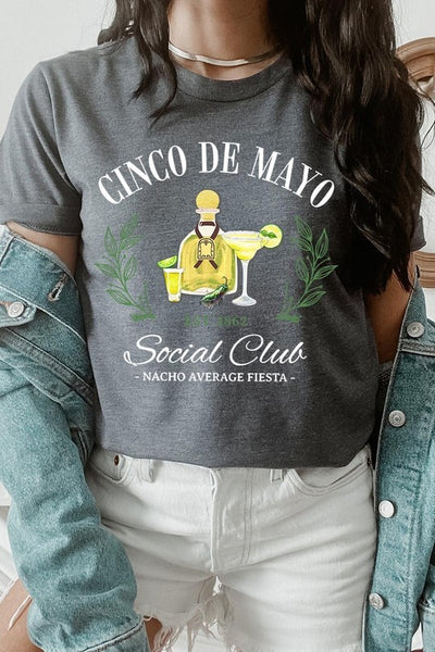Cinco De Mayo Social Club Graphic Tee