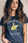 Cinco De Mayo Social Club Graphic Tee