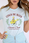 Cinco De Mayo Social Club Graphic Tee
