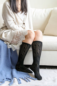 Classic Knit Calf Socks- Boho Chic Styles by Reef Love