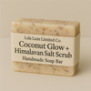 Coconut Glow + Himalayan Salt Scrub Handmade Soap Bar