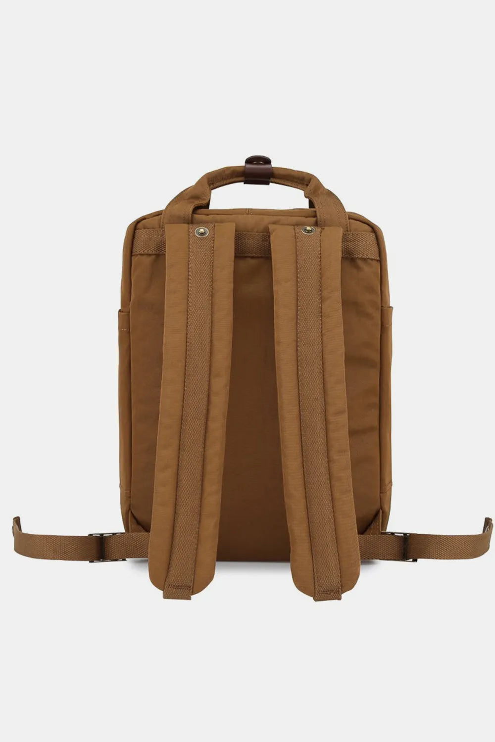 Contrast Buckle Waterproof Nylon Backpack Bag