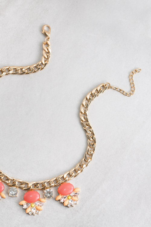 Coralise Bib Necklace-Lovoda-Reef Love