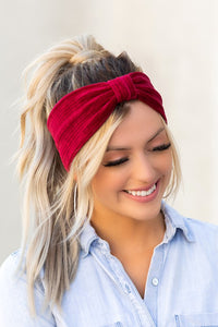 Corduroy Headwrap-Reef Love