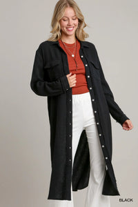 Cotton Gauze Button Down Cardigan-Cotton gauze button down cardigan with oversized fit. Lightweight, breathable layering piece for casual, chic, and vacation-ready women’s style. Perfect for layering.-Reef Love