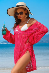 Crochet Side Split Beach Cover Up- Boho Chic Styles by Reef Love