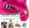 Dog Sling Carrier for Small Dogs Puppy Carrier for Small Dogs (Rose Red, Adjustable Strap for 3-10 Lbs & Zipper Pocket)