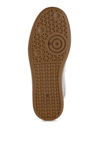 Crossover Lace-Up Metallic Sneakers-Reef Love