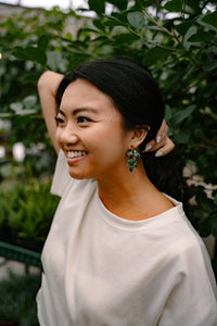 Mini Kailani Earrings - Palm Lustre