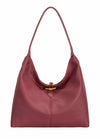 David Jones Classic Leather Shoulder Hobo Bag-This premium leather shoulder bag features a classic hobo-style design with genuine leather construction and luxurious soft texture. -Reef Love