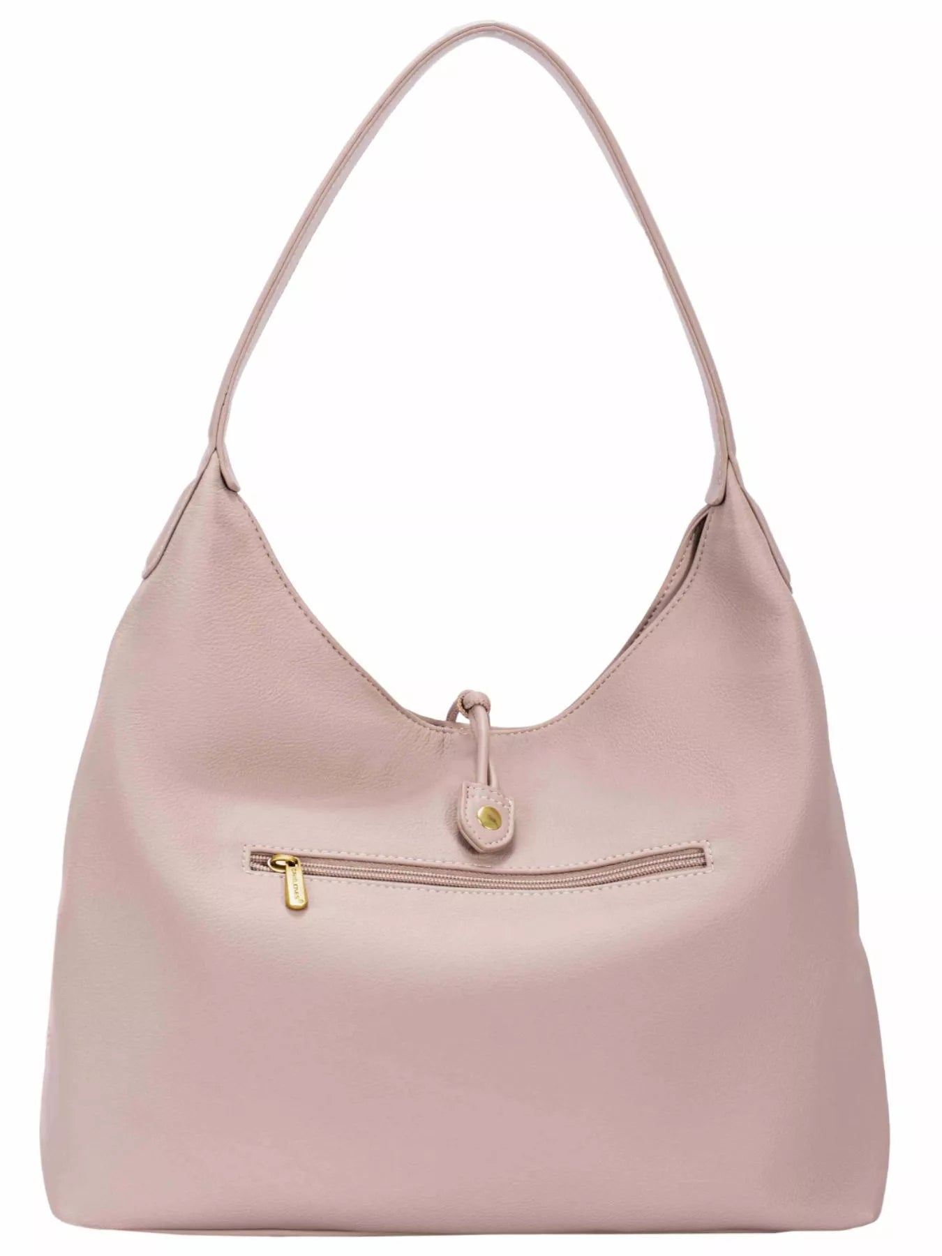 David Jones Classic Leather Shoulder Hobo Bag-This premium leather shoulder bag features a classic hobo-style design with genuine leather construction and luxurious soft texture. -Reef Love