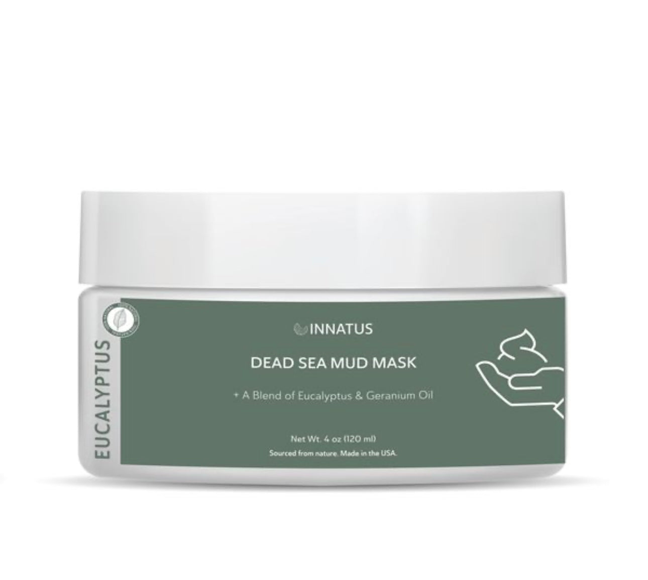 Dead Sea Mud Mask with Eucalyptus Oil – 4oz Detoxifying & Purifying Face Mask-Mud Mask-Reef Love