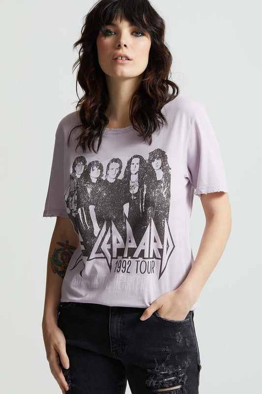 Def Leppard 1992 Tour Tee-Reef Love