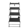 Dog Stairs for Cars 4-Step Folding Dog Steps Aluminum Loads up to 250 Lbs