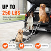 Dog Stairs for Cars 4-Step Folding Dog Steps Aluminum Loads up to 250 Lbs