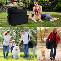 Dog Travel Bag, Airline Approved Dog Travel Kit-Reef Love