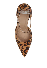 Dolona Leopard Print Stiletto Heel Sandals- Boho Chic Styles by Reef Love