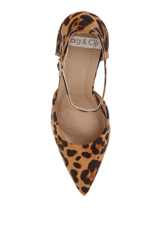 Dolona Leopard Print Stiletto Heel Sandals- Boho Chic Styles by Reef Love