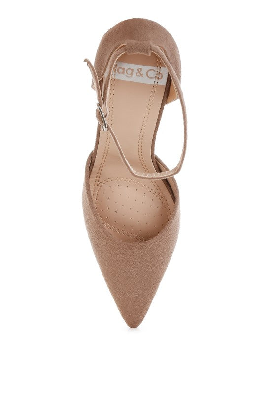 Dolona Microfiber Stiletto Heel Sandals- Boho Chic Styles by Reef Love