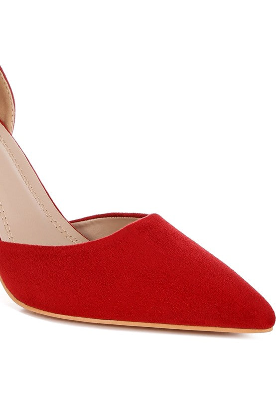 Dolona Microfiber Stiletto Heel Sandals- Boho Chic Styles by Reef Love