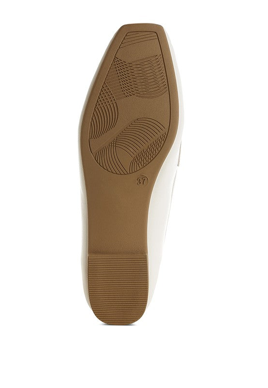 Dorlina Studded Faux Leather Loafers-Reef Love