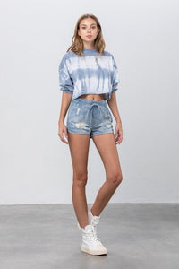 Drawstring Jogger Denim Shorts - Reef Love
