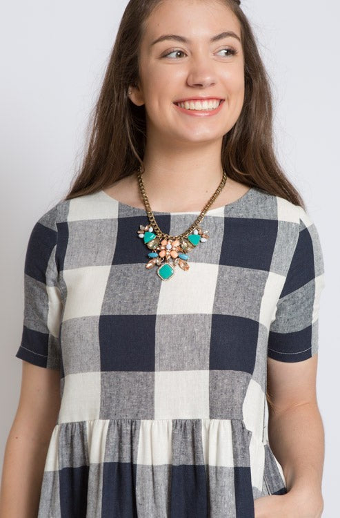 Emmalyn Bib Necklace-Lovoda-Reef Love