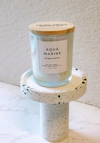 Energy Crystals •Handmade Scented Candle • Positive Energy-Home & Garden - Home Decor - Candles & Holders-Reef Love