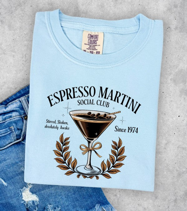 Espresso Martini Comfort Color Tee